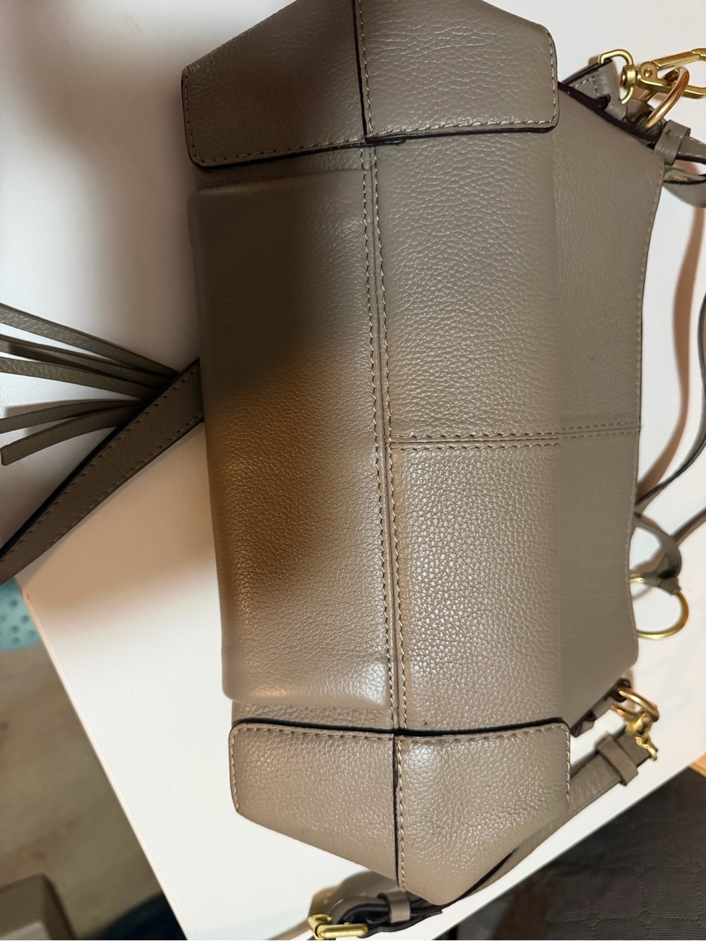 See by Chloe Joan Handbag - small in grey color - Picture 14 of 15